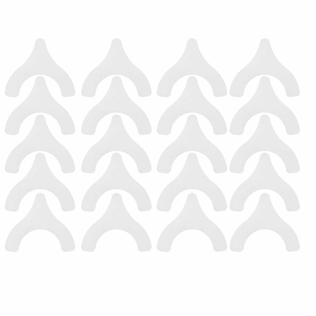 20 шт., полоски для барьера для стомы, Y-образный клей, предотвращают деформацию края, дышащие, для мешка для калоприемника