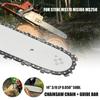 New 14" Chainsaw Guide Bar with Chain Saw 3/8 50DL 36.22" for STIHL MS170 MS180 MS190 MS250 MS193T MS200T MS230 Electric Saw