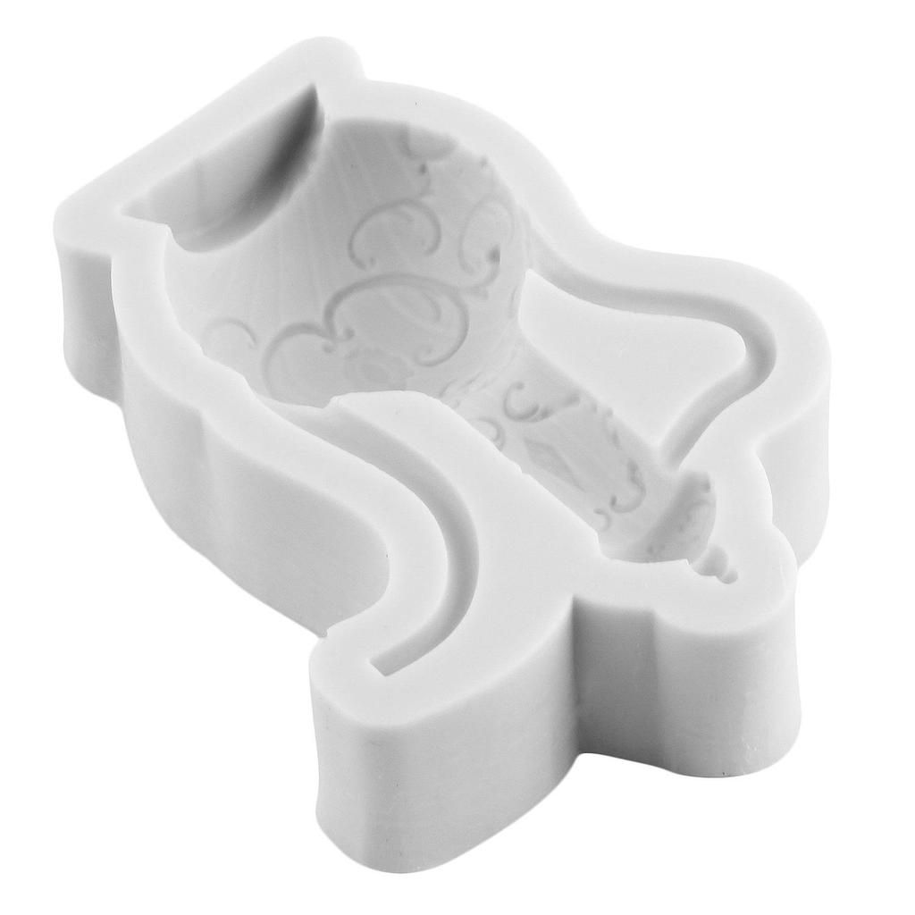 Форма из силикона для чаепития Чайник Чайная чашка Формы для мастики Инструменты для украшения торта Топпер для кекса Конфета Смола Глина Шоколад Форма для гампасты