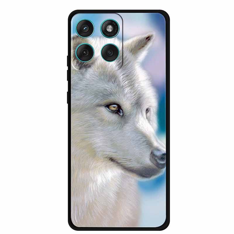 For Motorola Edge 60 Fusion Case XT2503-4 Wolf Lion Soft TPU Silicone Phone Cover for Motorola Edge 60 Fusion Case Fundas Coque