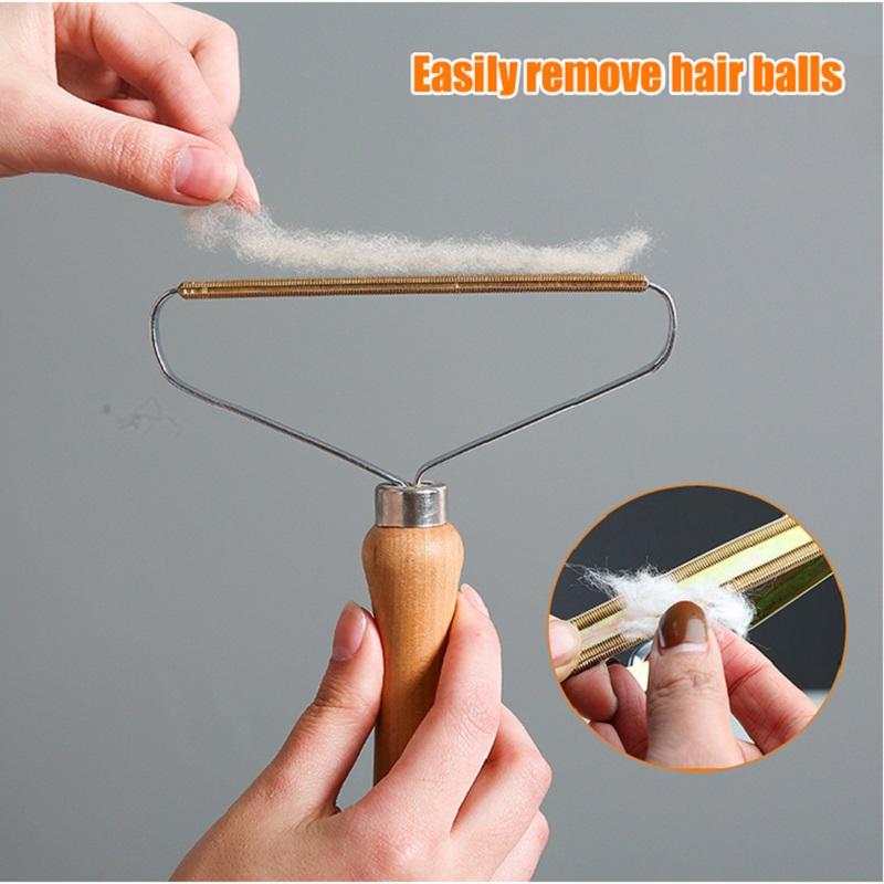 Portable Hair Remover Pet Lint Remover Brush Carpet Wool Coat Clothes Lint Pellet Manual Shaver Removal Scraper Cleaning Tool