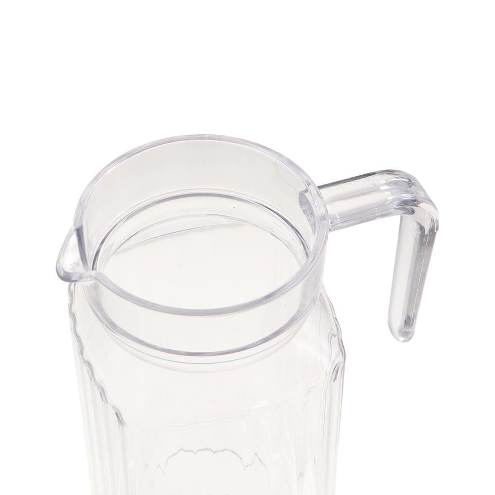 with Lid Stripe Pitcher Transparent Water Bottle Ice Tea Pot Cold Water Kettles  Fridge