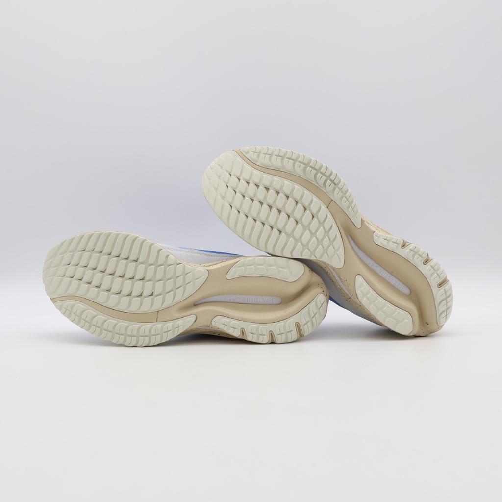 D1GA241001 Хироси Нагаи Mizuno Wave Rider I2 Синий Белый Песочный Бежевый (Мужской)