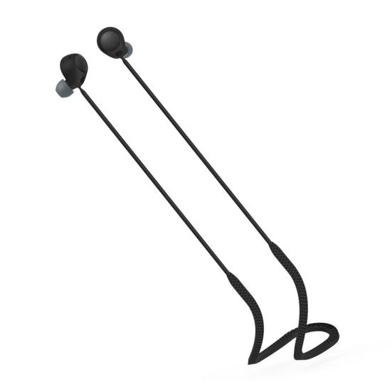 Ремешок для наушников против потери, шейный шнурок, надежный водонепроницаемый силиконовый, удобный для ношения наушников для Sony