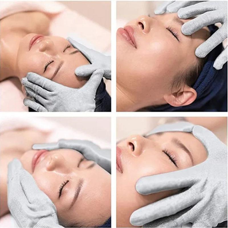 Новые массажные перчатки TENS, массажный инструмент для ладоней, EMS Pulse, портативные косметические массажные перчатки для физиотерапии