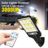 3000лм COB солнечные фонари уличные водонепроницаемые датчики движения солнечные фонари для уличных солнечных ламп прожекторы настенные украшения для сада