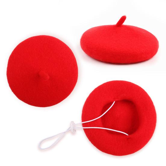 Yousheng Pet Hat Регулируемый милый берет с котом Удобный мягкий костюм для собаки Головные уборы Реквизит для фотосессии Домашние модные аксессуары