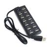 Высокоскоростной многофункциональный USB-хаб на 13 портов и сетевой фильтр