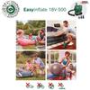 gonfleur sans fil BOSCH Easyinflate 18V-500 livré avec 3 buses a air, tuyau 50 cm, sac textile sans batterie ni chargeur 0603947200