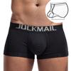 Boxer JOCKMAIL Thickened Cotton Men's Underwear Low Waisted Sports Boxer Briefs Type Steel Suspension Loop Shaping Pants Shorts
