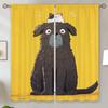 Pink Curtains for Living Room Kittens and Dogs Customs Free Shipping Products Modern Curtains Ready Window Curtain Tiebacks the