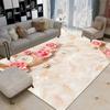 Современный стиль розовые ковры для гостиной ковер для украшения спальни девушки прикроватный коврик для эркера нескользящий моющийся напольный коврик