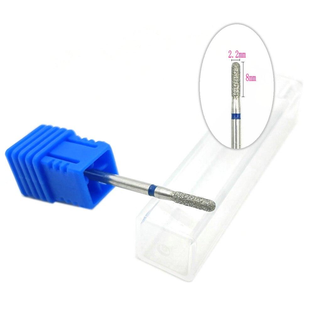 1 шт., алмазная дрель для ногтей, фреза для маникюра, вращающиеся насадки для очистки кутикулы, аксессуары, дрель для ногтей, полировщик, алмазные дрели для ногтей