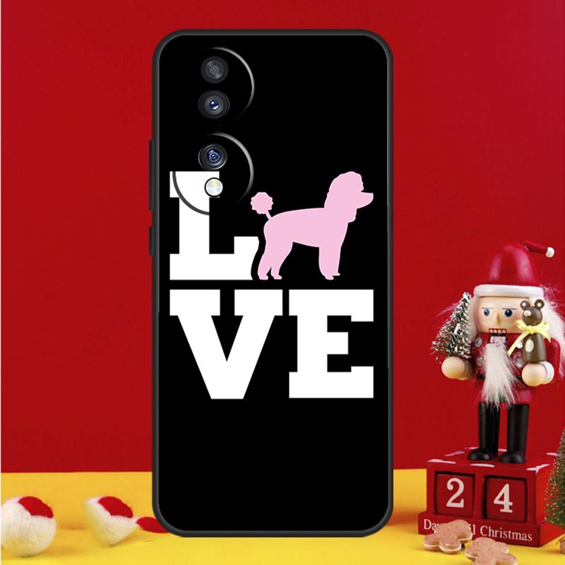 Чехол-Кюри с мультяшным пуделем для Honor Magic 8 5 6 7 Pro Honor Win RT 50 70 90 200 400 Lite X8c X9b X9c X9a X9d Чехол