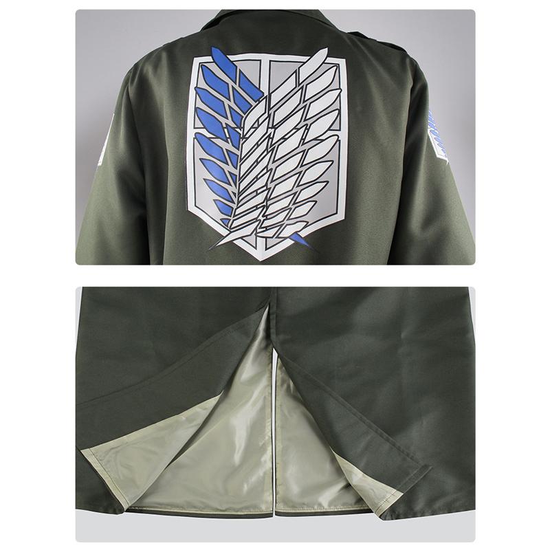 Attack On The Giant Cos Cloak Investigating Corps Group Costume Cosplay Windbreaker Anime Clothing Performance Cosplay Costume