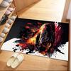 Neon Retro Car Night Drive Floor Mats for Living Room, Bedroom and Room Decoration Are Suitable for Gifts.
