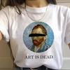 90s Vintage Tshirt Fashion Top Tees Female Vincent Van Gogh Harajuku Aesthetic T Shirts Women Oil Painting Ullzang Funny T-shirt