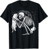 Kawaii Pastel Goth Cute Creepy Cat Bat Skeleton T-Shirt Print Original Design Gifts T Shirts Mens Clothing Camisas Streetwear