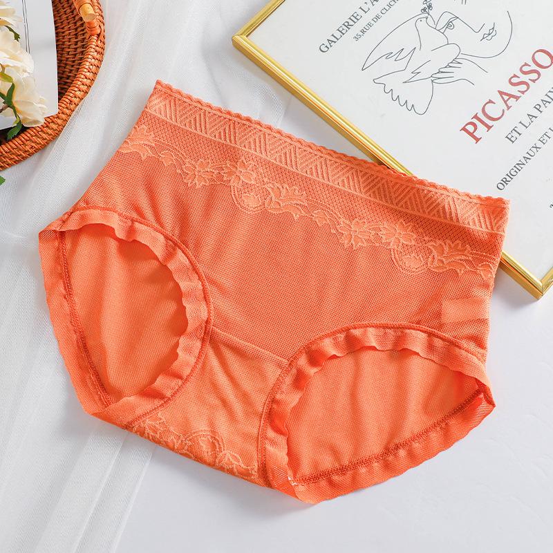 Pure Desire No Trace Sexy High-end Breathable Lace Underwear  Mid Rise Girls' Lace Underwear