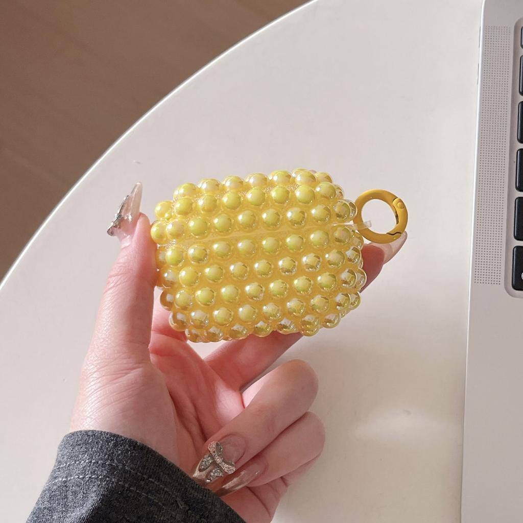New laser pearl for AirPods 1 protective cover handmade diamond apple earphone case pro1 earphone cover