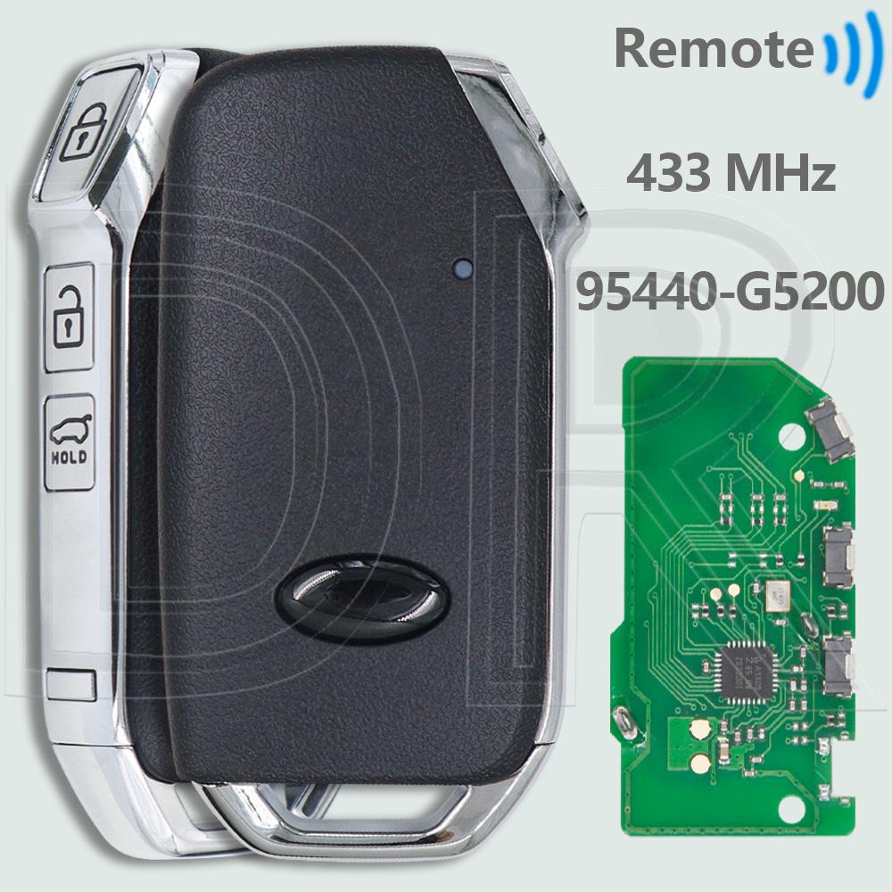 DR 95440-G5200 95440-D9610 ID47 433MHz Proximity Car Remote Key For Kia Niro Sportage 2019-2021
