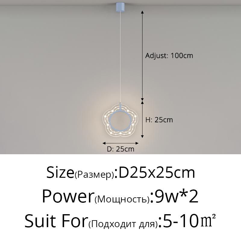 Светодиодный подвесной светильник для детской комнаты, прикроватный светильник, корпус, креативная мультяшная люстра для спальни, домашний декор, осветительные приборы