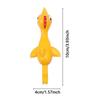 1-20PCS Practical Novelty Toy Fun Joke Toys Stretchy Turkey Kids Toys Flying Rubber Chicken Sticky