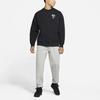 Nike Черные флисовые топы унисекс X Stussy NRG ZR Crew DC4198-010