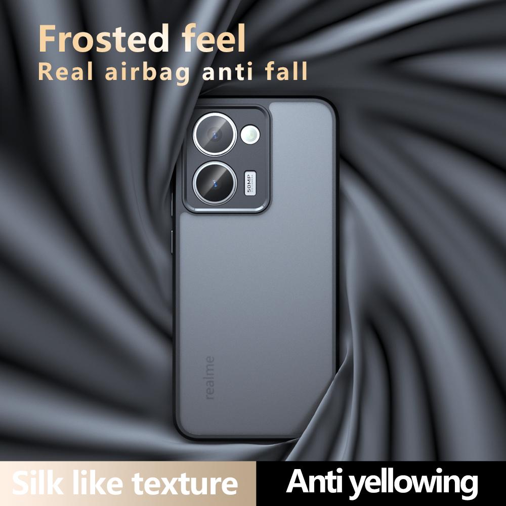 Чехол для Realme P3 Ultra Case Ультратонкий Матовый Полупрозрачный и Прозрачный Полная Защита Телефона Funda Capa