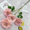 Artificial Peony Flower Wedding Hotel Restaurant Decoration Desktop Ornament