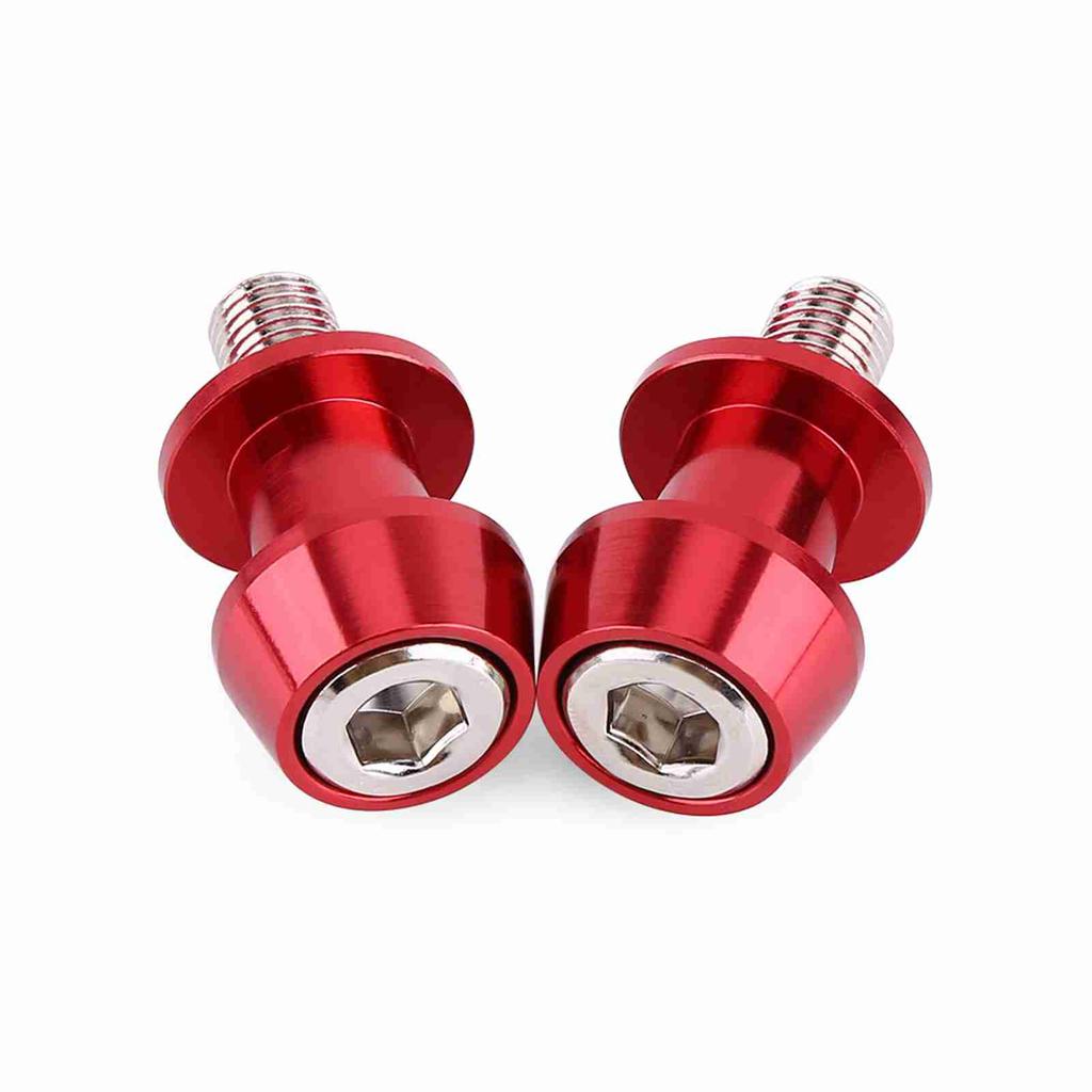8 10mm Motorcycle CNC Aluminium Alloy Swing Arm Spool Sliders Stand Swingarm Bobbins