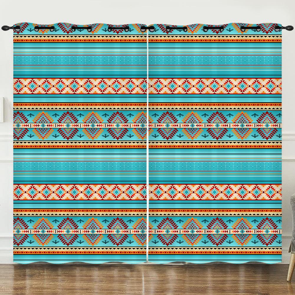 Серия 3D Fresh Printing Цифровая печать Штора Блэкаут и на люверсах