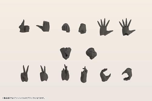 Kotobukiya Infinite Encounter Megalomaria Megalomaria MSG Ex-Hand Unit [Женский Тип A] Общая Длина Приблизительно. Пластиковая модель 13 мм, не масштабная