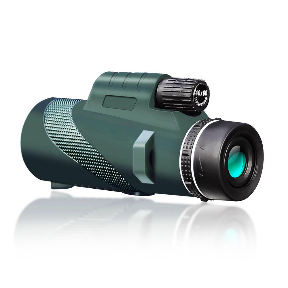 40x60 HD Monocular Telescope with Low Light Night Vision and High Magnification