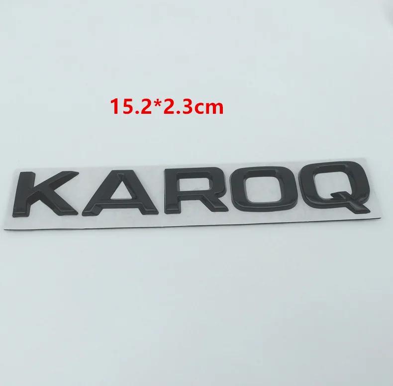 Car Sticker 1pc Metal For SKODA Octavia Superb RAPID FABIA KAMIQ KODIAQ YETI Car Emblem Letter Badge Rear Tail Trunk Sticker Dec NL6