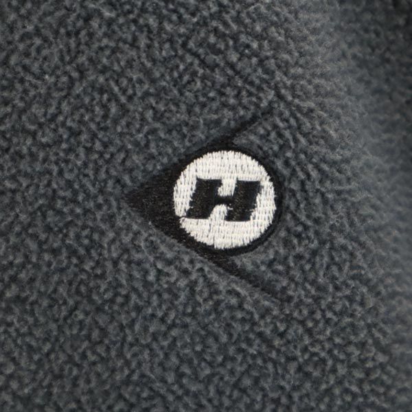 HYSTERIC Made In Japan Fleece Jacket F Gray Zip Women Used