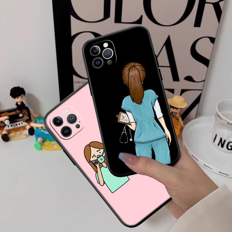 Doctor Nurse Shell Phone Case for Samsung Galaxy A11 A12 A13 A15 A52S A53 A55 A56 A70 A71 A72 A73 F06 F16 F56 S10 Plus S10e