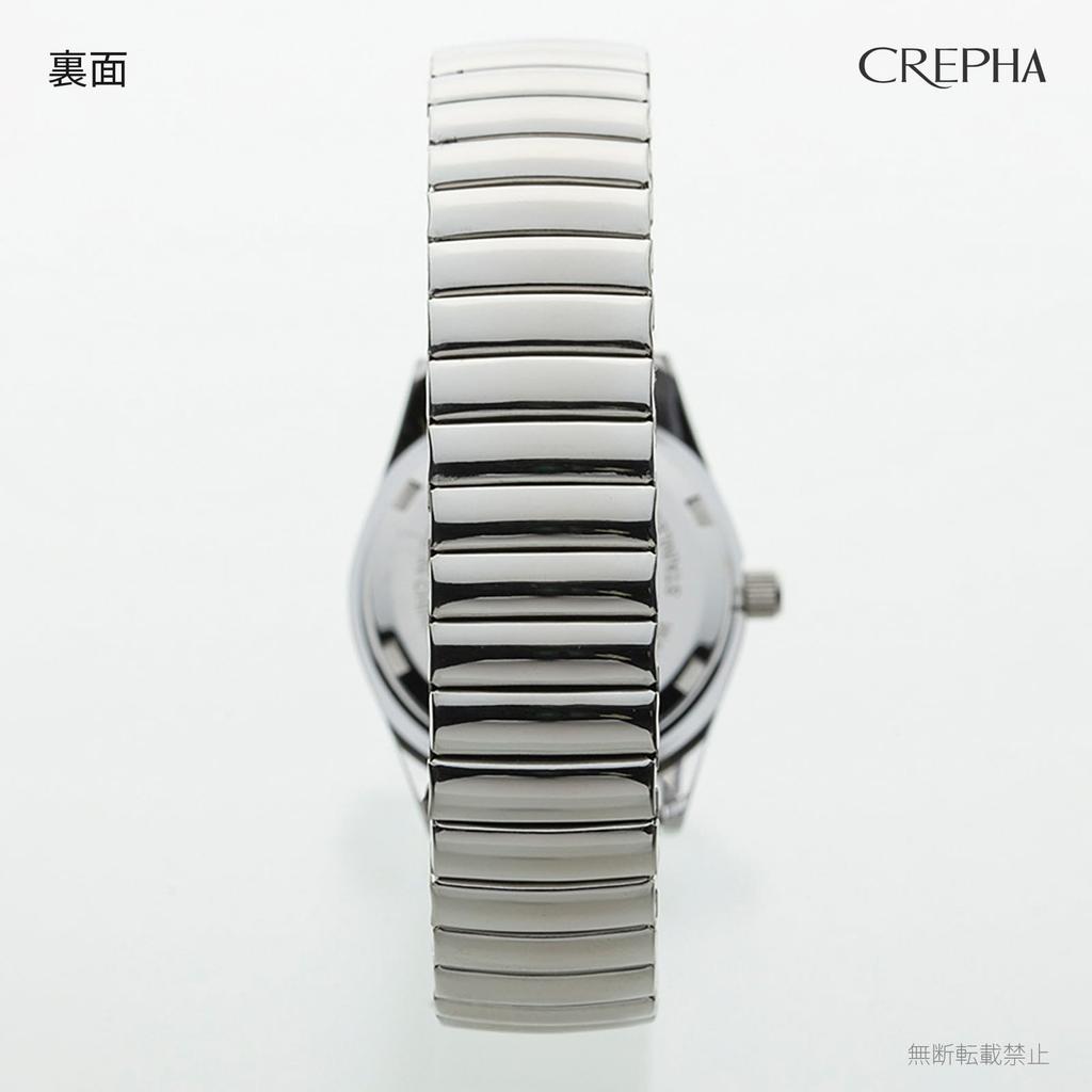 [Klefa] Аналоговые женские часы с водонепроницаемым металлическим ремешком, серебристые TE-AL011-WTS