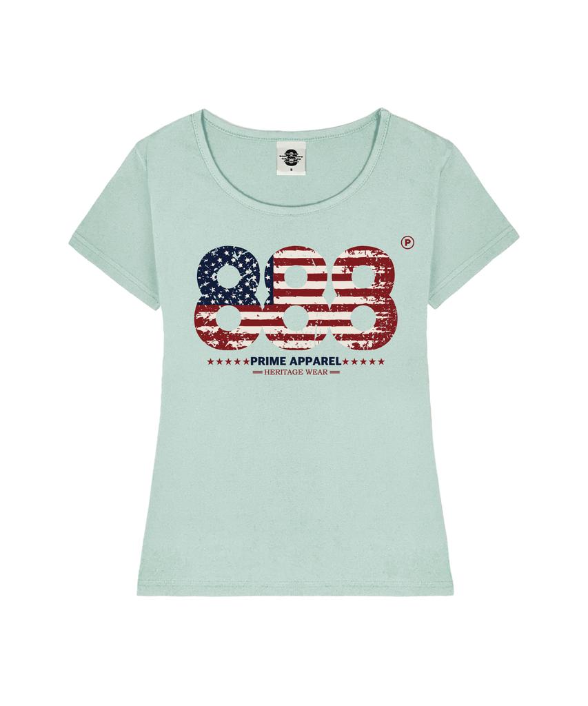 PRIMATE Apparel Женская футболка с U-образным вырезом, облегающая, с коротким рукавом, 6 цветов