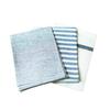 Fog Linen Work Kitchen Cloth Blue Set Linen In Michiko Fujiwara Fog Linen Work 73330 MICHIKO.LIFE 3-Piece 100% [Made Lithuania]