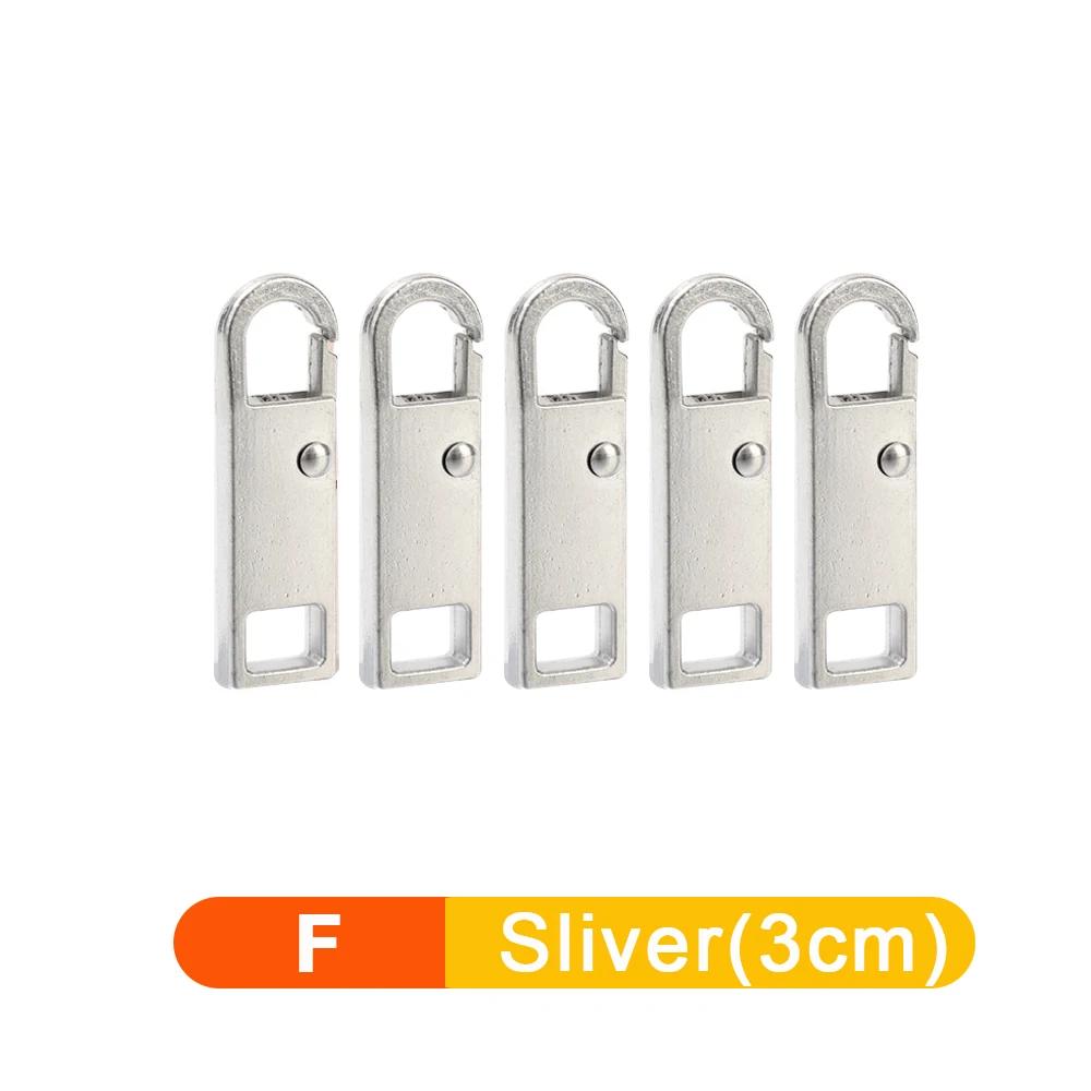 10/1 шт. металлический съемный съемный сменный бегунок молнии для сломанной пряжки дорожная сумка чемодан домашнее хозяйство DIY швейное ремесло