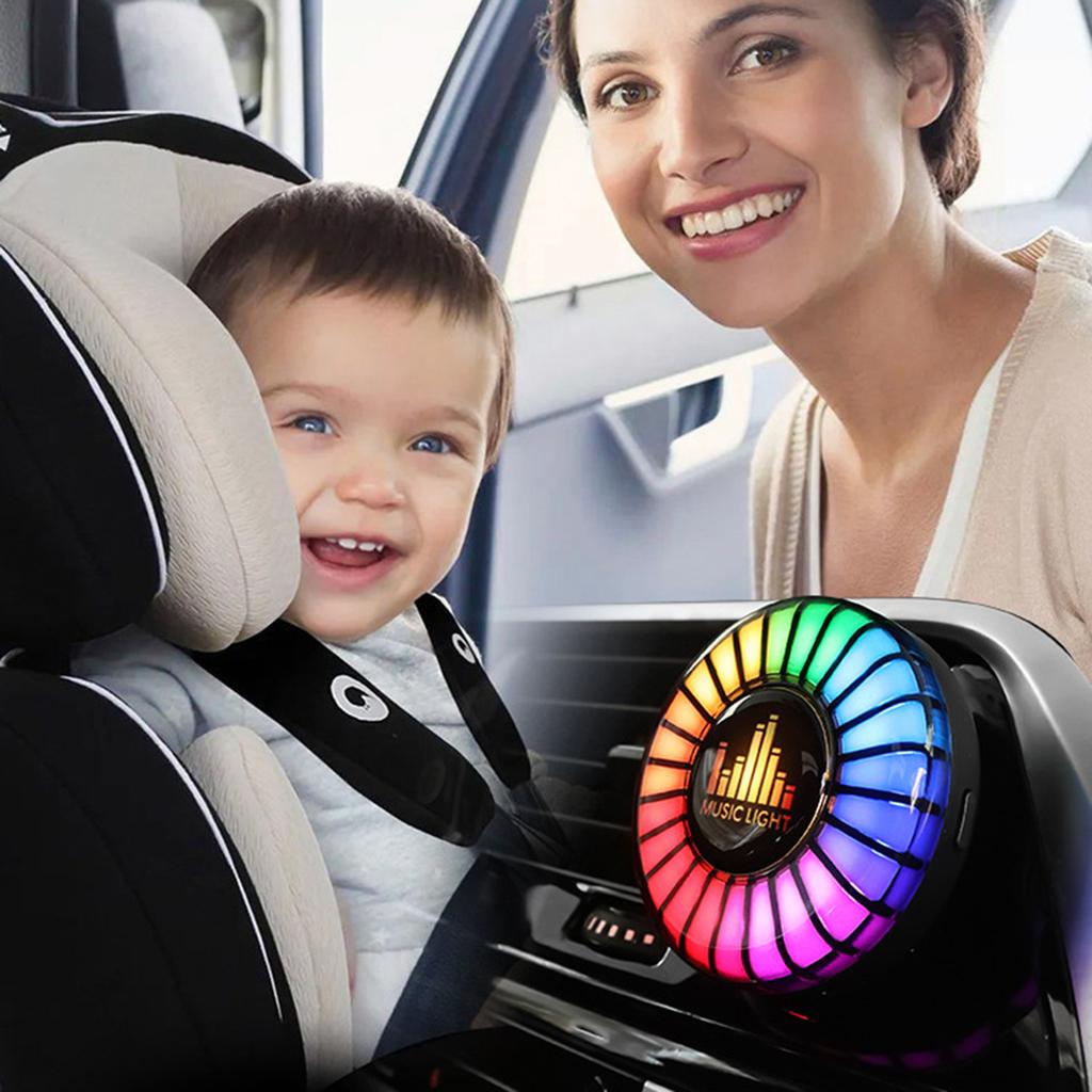 Ароматический диффузор для ароматерапии на вентиляционном отверстии автомобиля с цветной светодиодной подсветкой, ароматы для расслабляющей езды