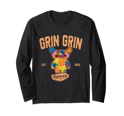 Fagler Grin Grin Спортивная футболка с длинным рукавом для колледжа