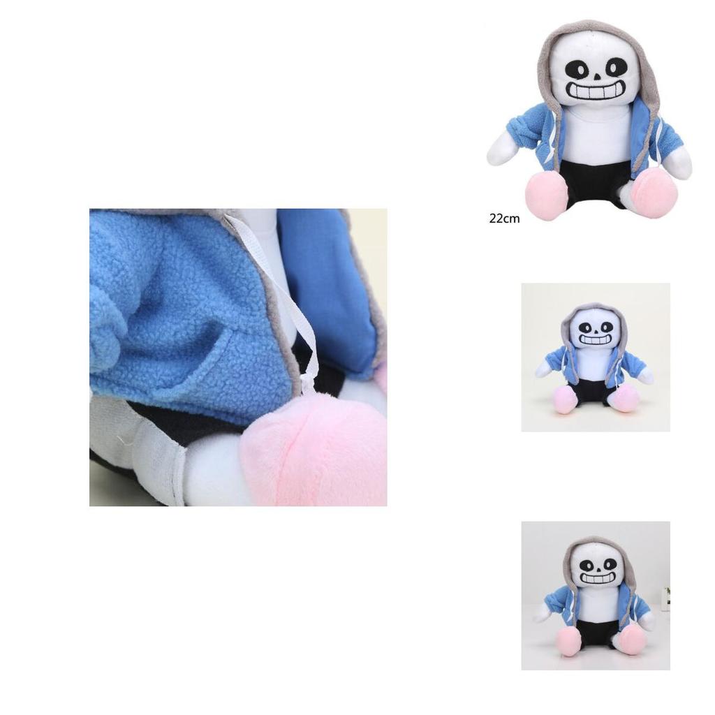 Очаровательная плюшевая кукла Санса из Undertale, мягкая игрушка, подушка для обнимания, подушка, подарок для косплея 9