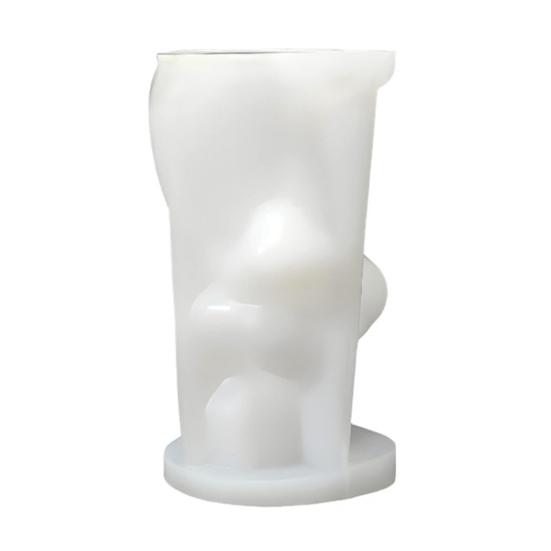 3D форма лягушки из силикона для свечей, мыла, смолы, гипса, для поделок, гибкая форма для литья, многоразовый набор для DIY, уникальные украшения для торта