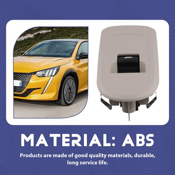 96657929ZE: Совместимый выключатель стеклоподъемника для Peugeot 208, 308, 2008, 408 и Citroen C5