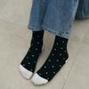 LOEIL Basic Dot Socks - Black