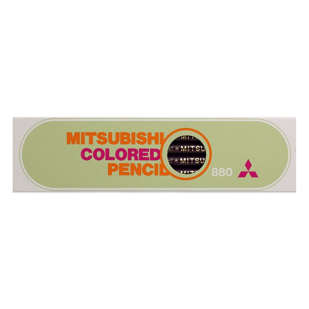 Mitsubishi Pencil Colored Pencils 880 Single Color 1 Purple, Dozen, K880.12