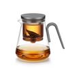 Magnetic Rotating Glass Tea Infuser Teapot