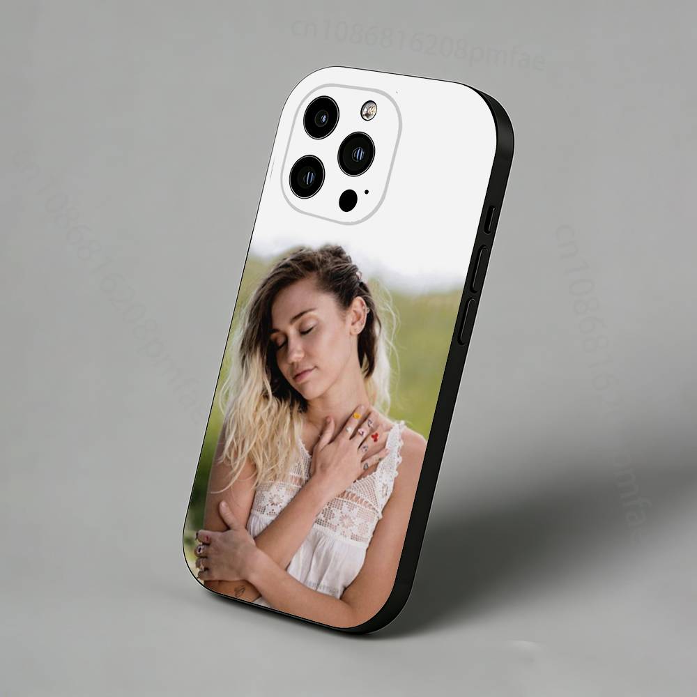 М-Майли Сайрус Певица(2) Чехол для телефона для iPhone 17,16,15,14,13,12,11 Pro,Max,Plus,X,XS,XR,SE,Mini
